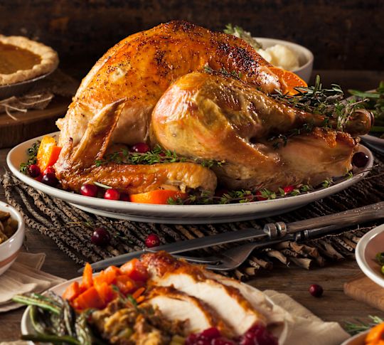 Pesta Thanksgiving di Pasar