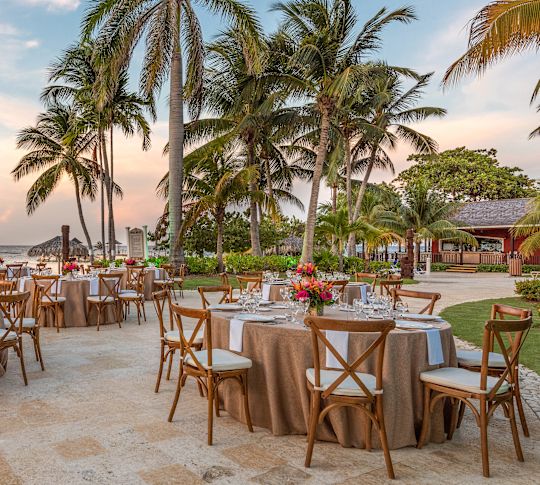 Outdoor venue at Sugar Mills Falls