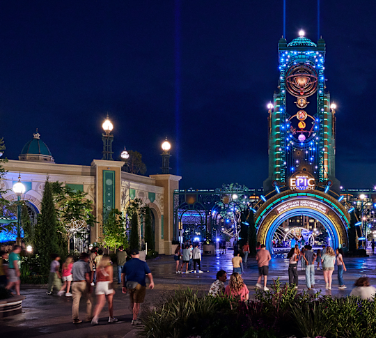 Epic Universe Universal Studios-natt