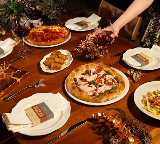 Festive Dining at Osteria Mozza Restaurant
