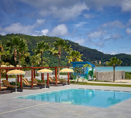 Außenpool – Übergang