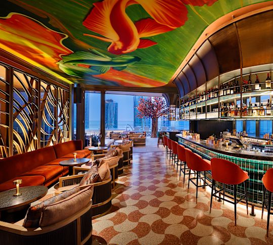 Restoran, bar, dan area lounge SUSHISAMBA