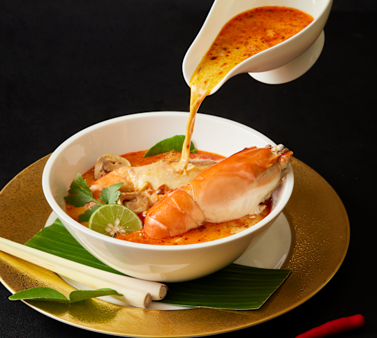 Lobster Dish at City Terrace, Diplomat Bar and In-room Dining