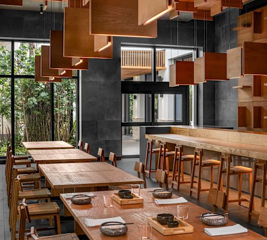Ukai Restaurant Seating