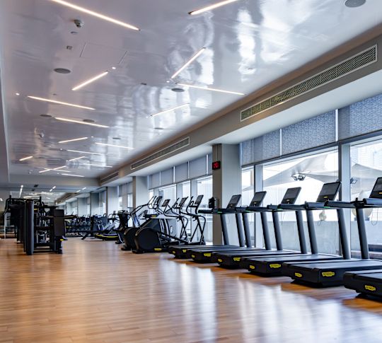 Fitness Center Treadmills