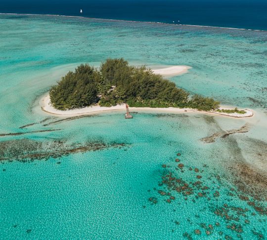 Exterior of Conrad Bora Bora Nui