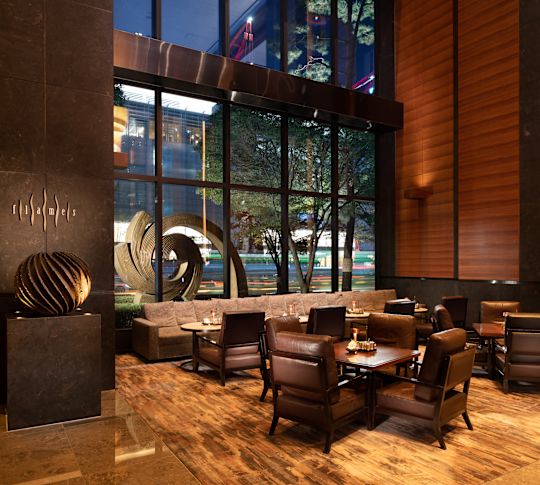 Flames Lounge Dining Space