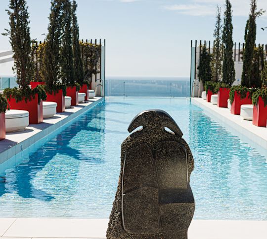 Outdoor Pool Area