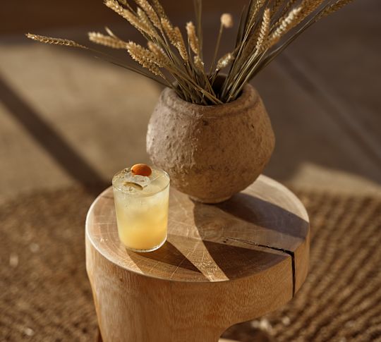 Bar Tiki, cocktail spécial, vase-transition décoratif