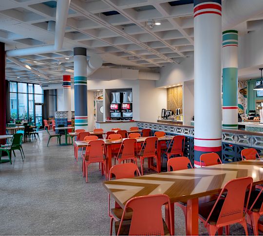 1894 Cafe Seating Area