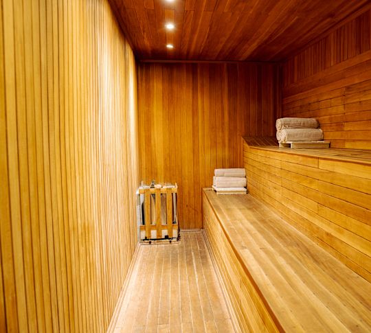 Sauna at the Spa