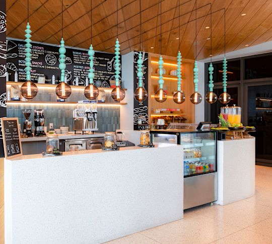 Bar Area of Azulinda Cafe