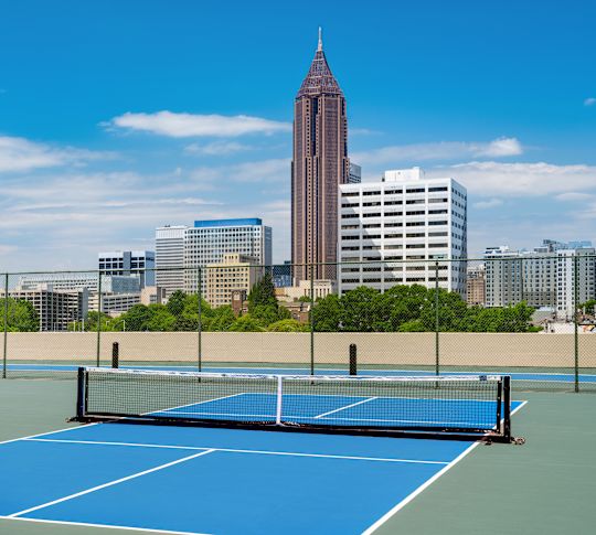 Outdoor Pickleball Court