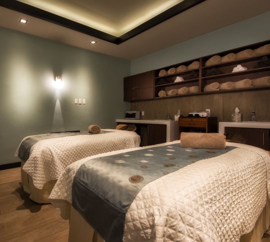 Two Spa Beds