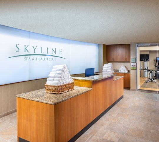 Skyline spa front desk