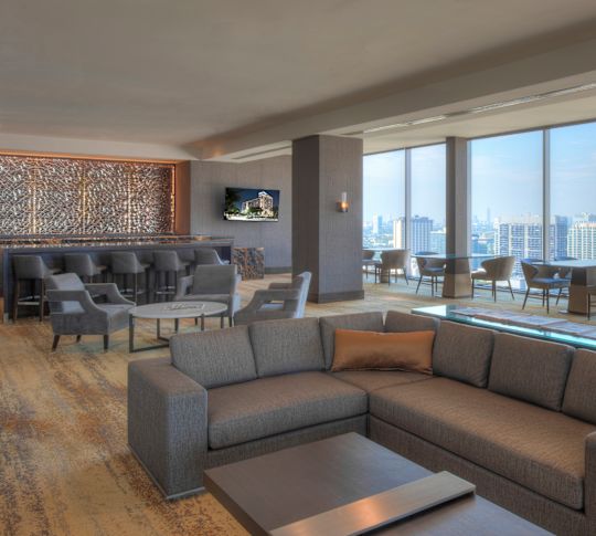 Rooftop Executive Lounge Area