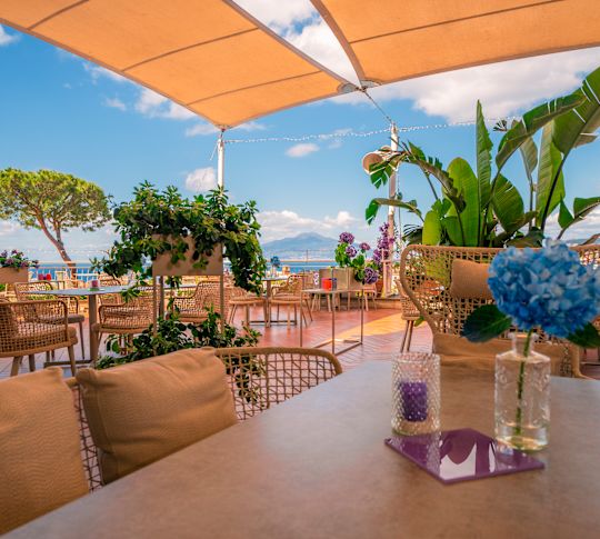 dining area with tables and chairs