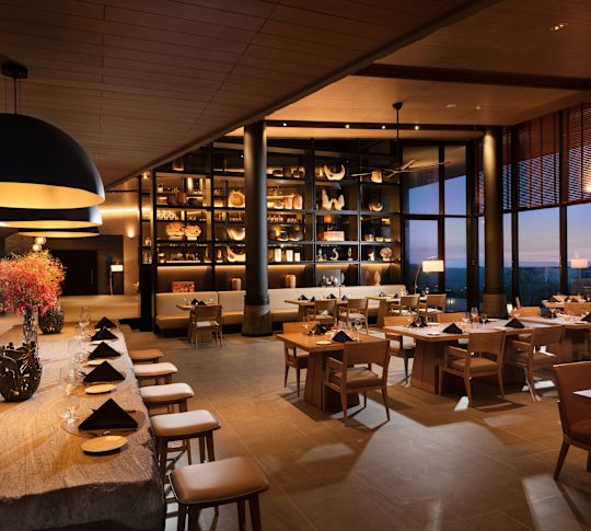 Dining Area at Dhira Restaurant