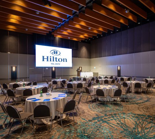 Ballroom With Round Tables