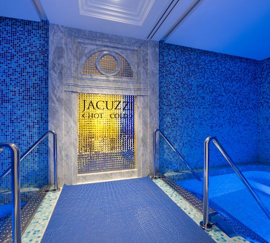 Hot and Cold Jacuzzi in Fitness Area