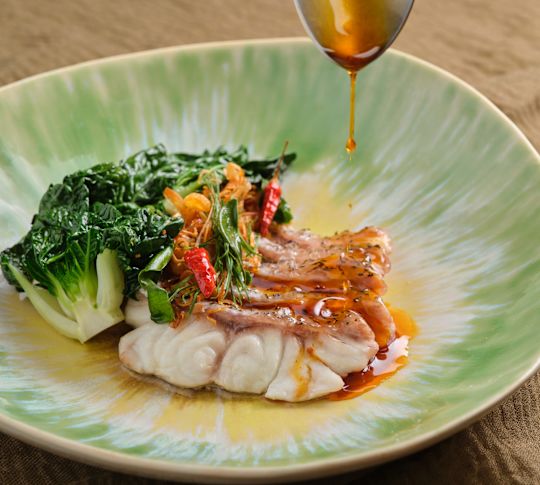 Номер на первом этаже_Pla Gao Nueng Phrik Larb Nuea