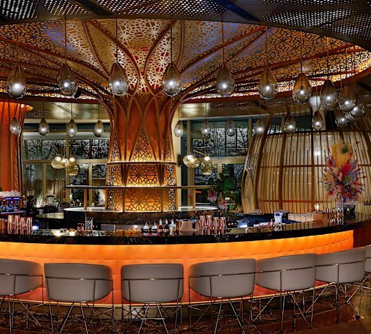 SUSHISAMBA bar area-transition