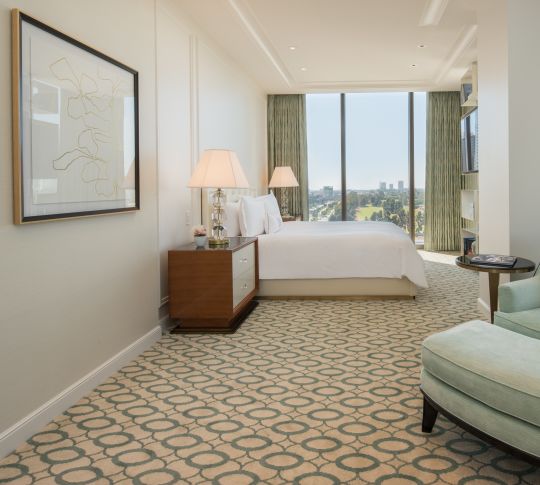 Suíte Waldorf, quarto, transição