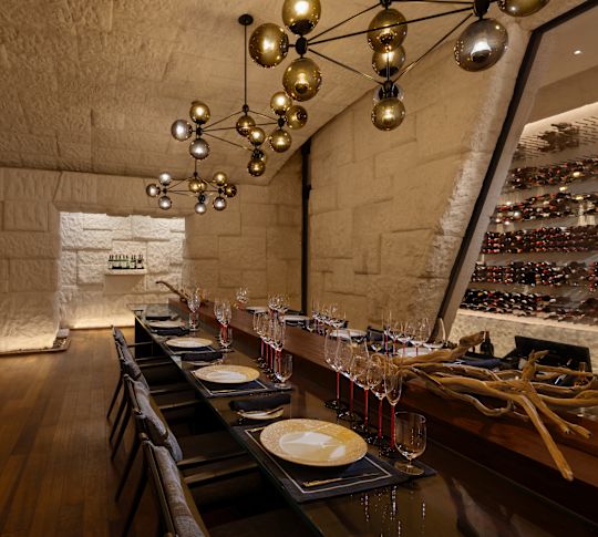 Dining Area at the The Rock Restaurant