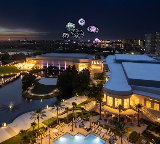 Feux d'artifice extérieurs