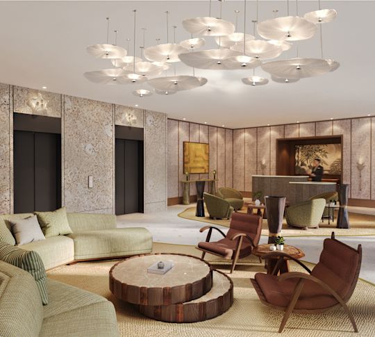 Lobby Sitting Area with Team Member-transition