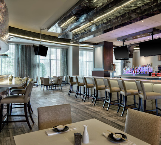 View of Zeta Asia Restaurant Dining Area