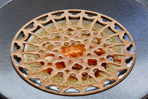 Fancy Dish at a Restaurant