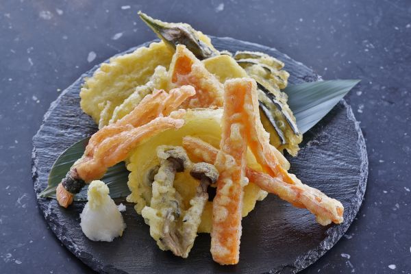 Fried Food on a Plate