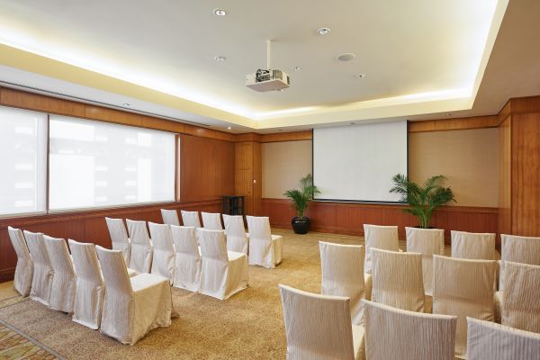 Tomlinson meeting room setup as a theatre