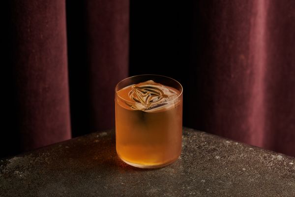 Closeup of a cocktail