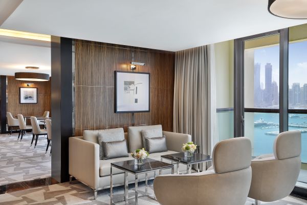 Executive lounge seating area