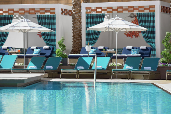 Pool Lounge and Cabanas
