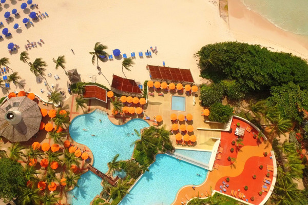 Aerial View Of Pool