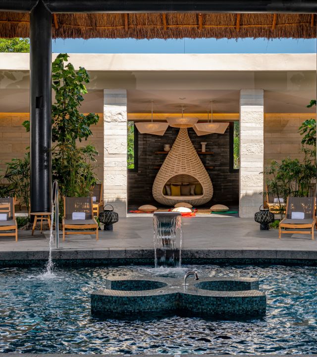View of the Spa at Hilton Tulum Riviera Maya
