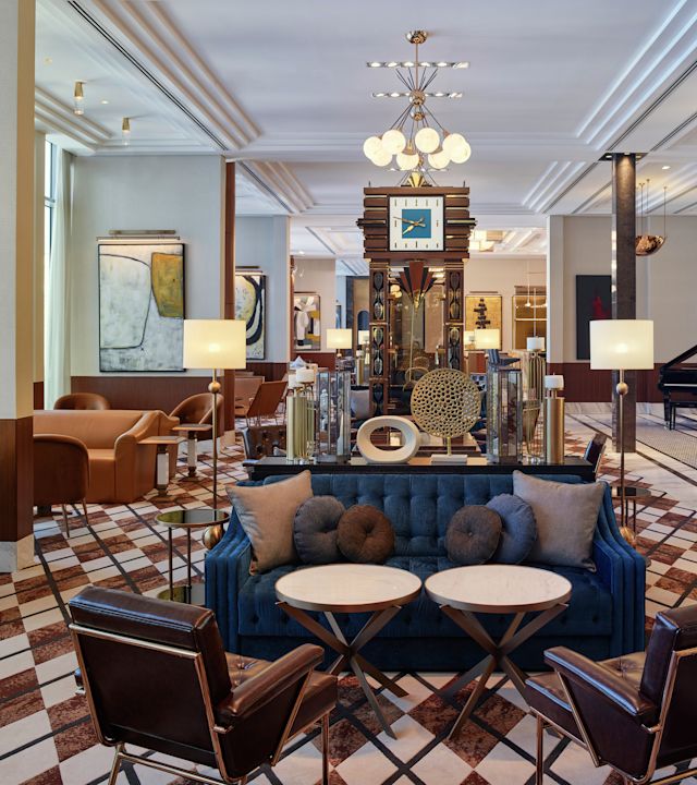 Peacock Alley lounge area