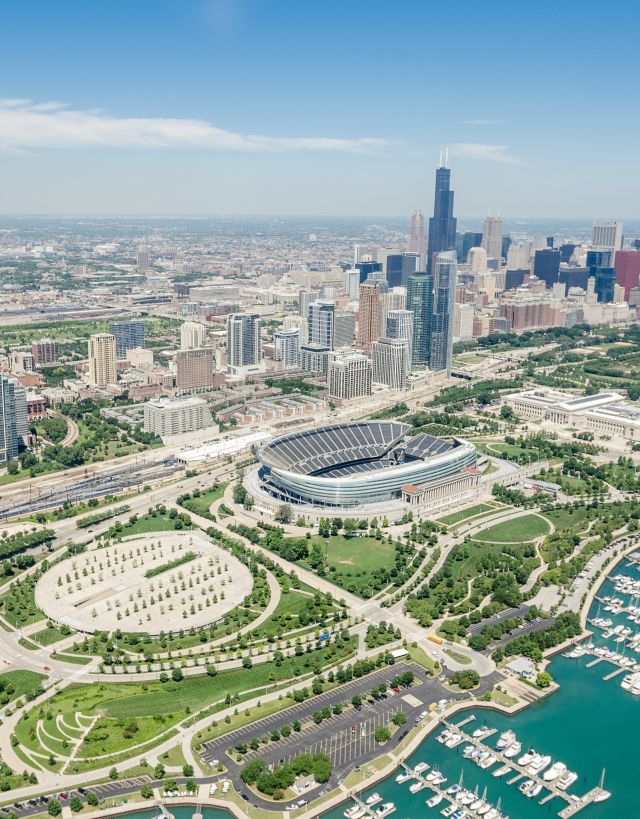 Panoramic View of Chicago