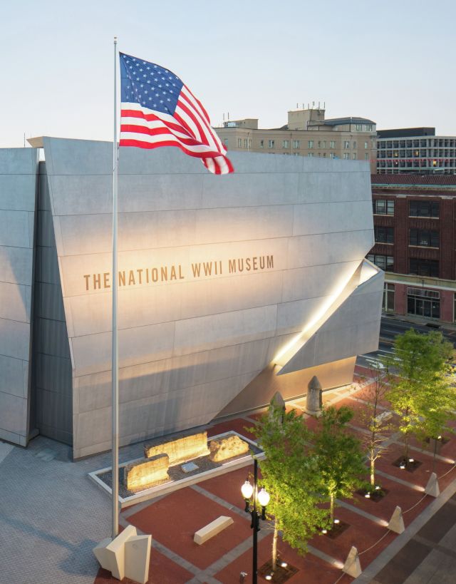 Exterior of The National WWII Museum