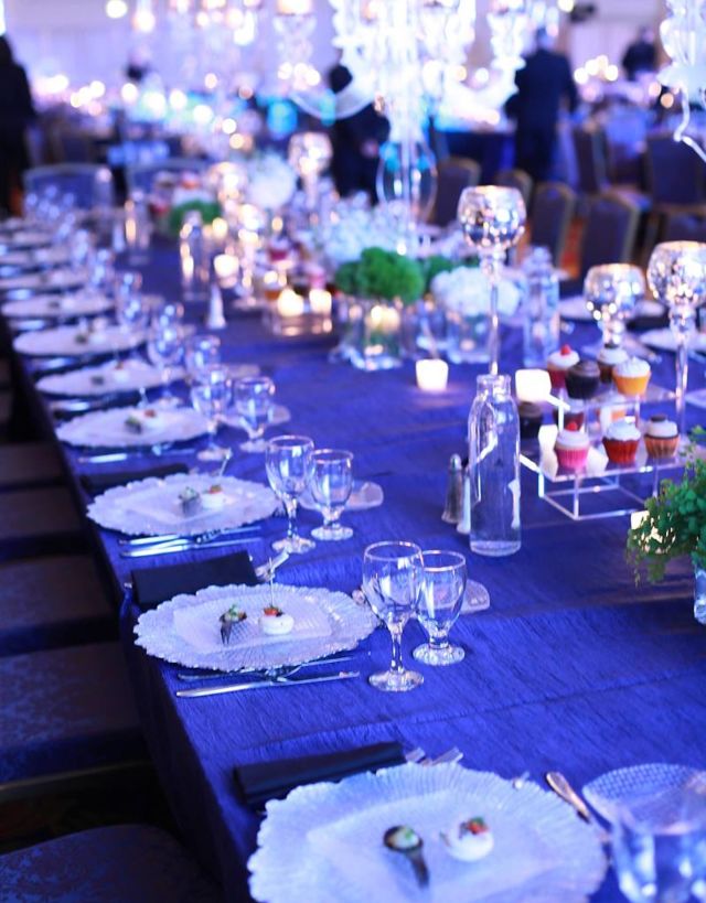 Table Setup for an Event