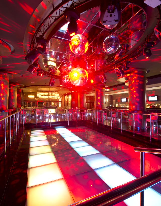View of Dance floor in Bar