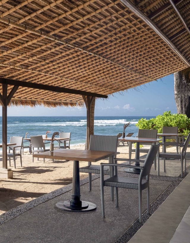 The Breeze Restaurant Terrace at the Beach