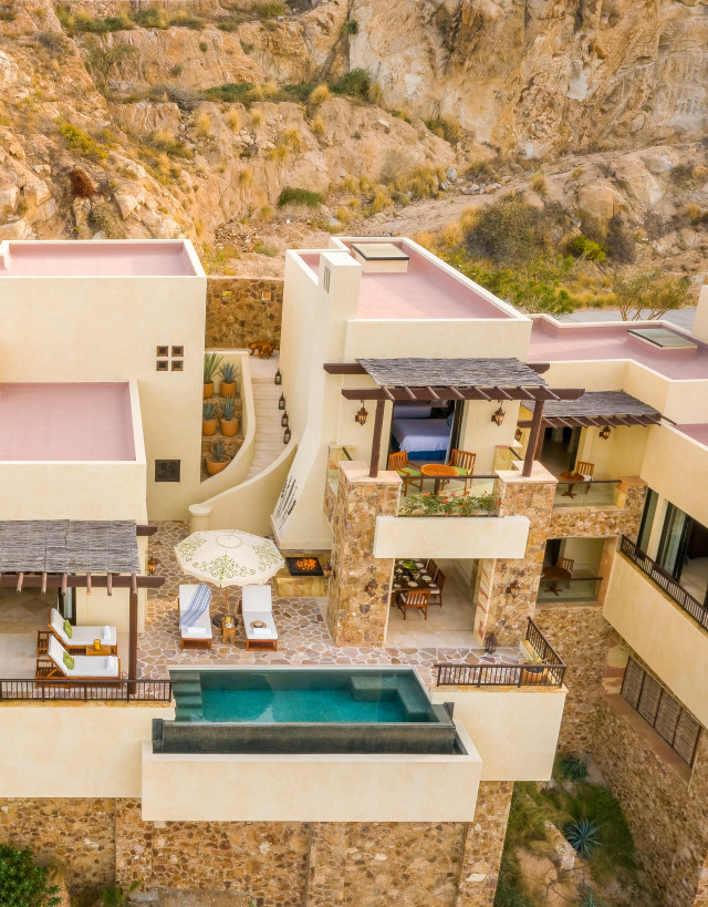 Aerial View of Private Pedregal Home Marina View Suite