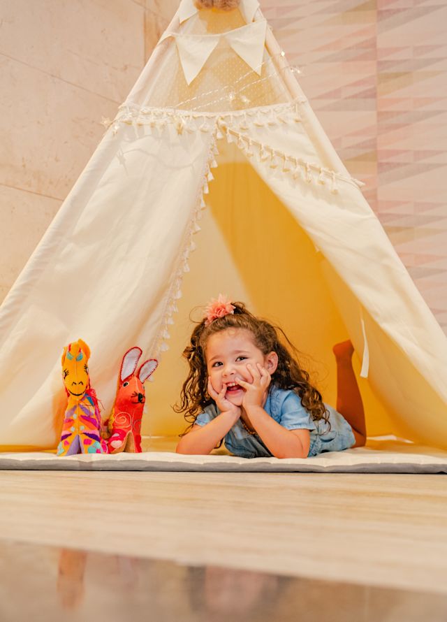 Camera - I bambini in tenda