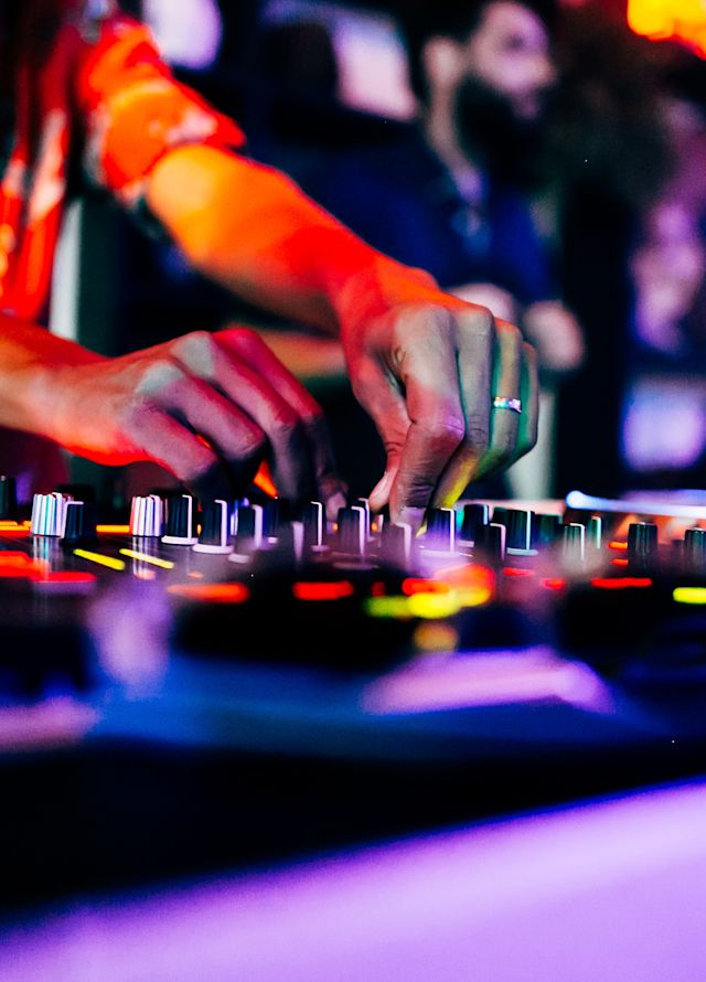 Gros plan sur les jeux de dj