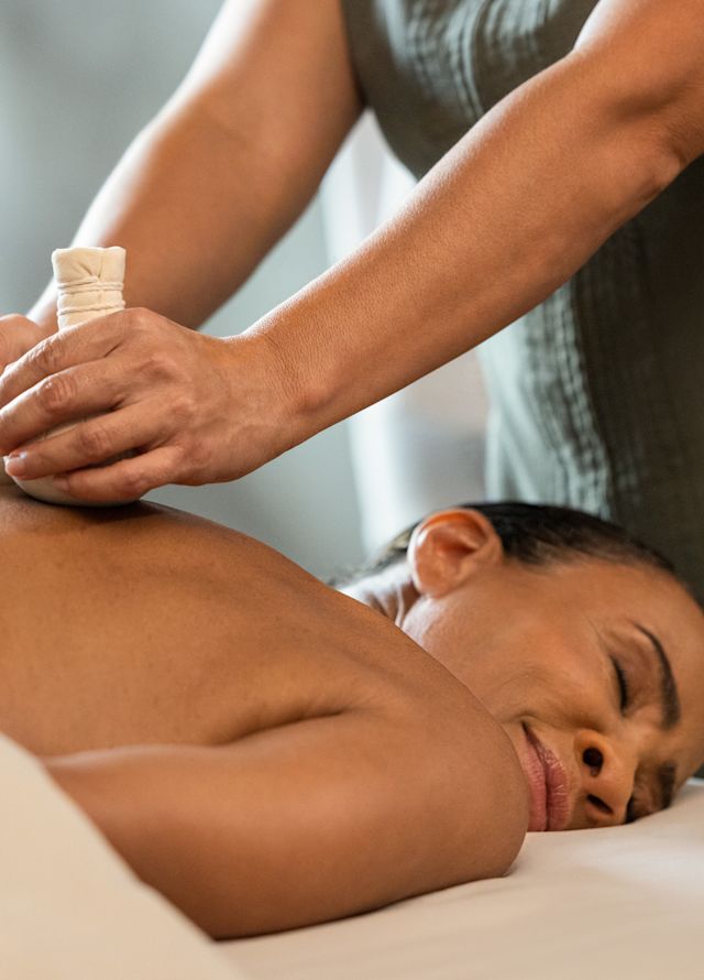 Tratamiento en el spa