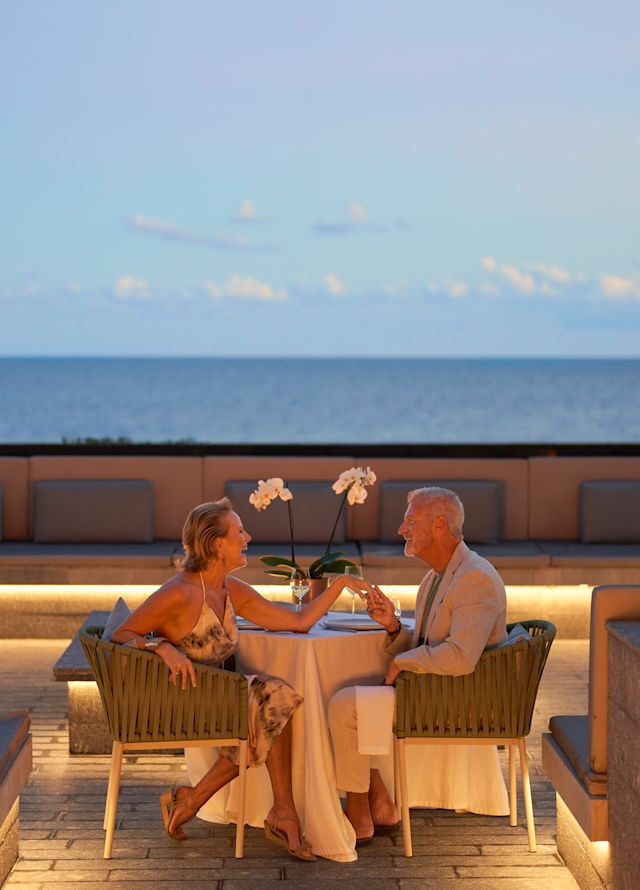 couple inside the hotel